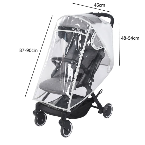 Barnvagn Universal Regnskydd Snöskydd Fo A
