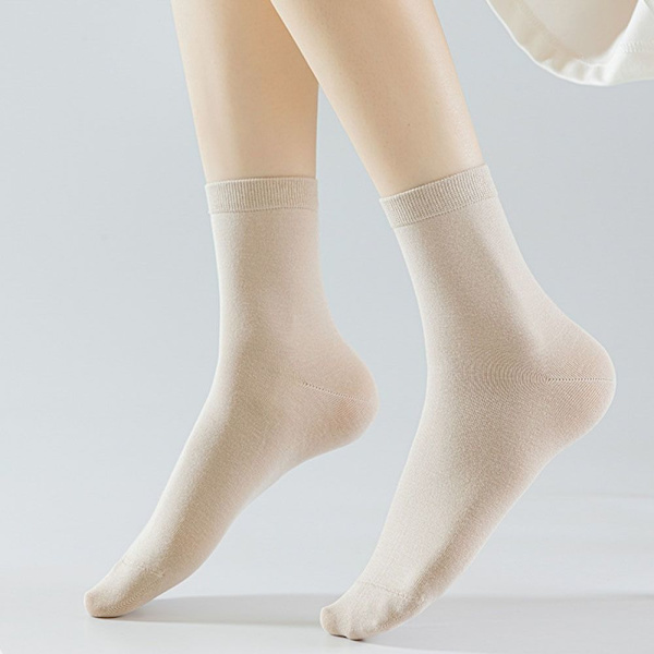 Women's Boneless Socks Summer Thin Socks BLACK