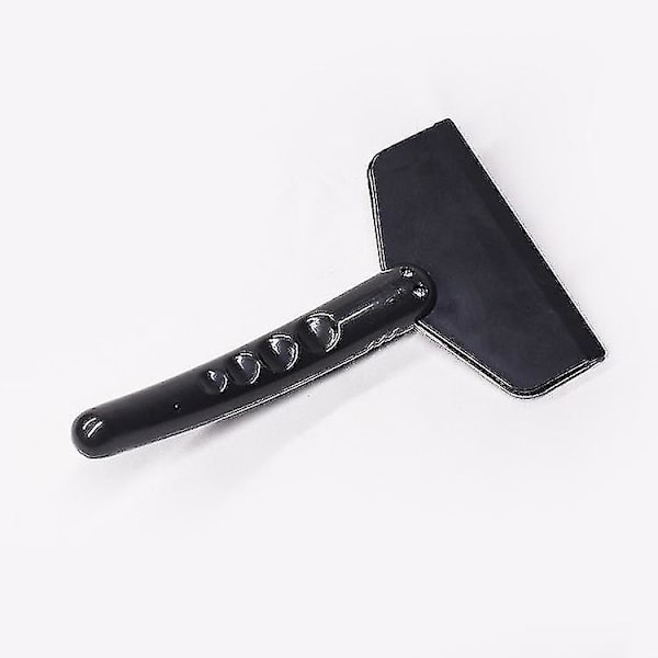 Bilsnöskyffel Vinterbil Med Glasskrapa Snöskrapa Hembil Dubbelanvändning Rostfritt Stål Avfrostningsspade Verktyg 1 Styck Svart
