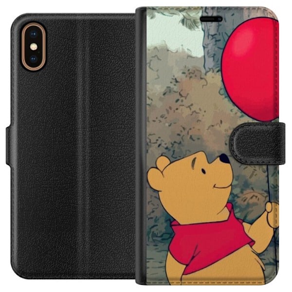 Apple iPhone X Lompakkokotelo Nalle Puh