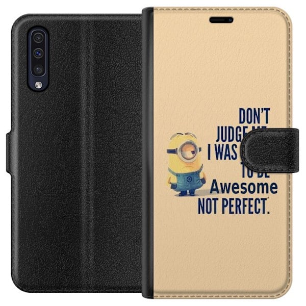 Samsung Galaxy A50 Lompakkokotelo Minions