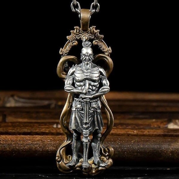 eativ Guardian Vajra Buddha riipus kaulakoru miehille ja naisille buddhalainen riipus amuletti kaulakoru Casual Asusteet Korut