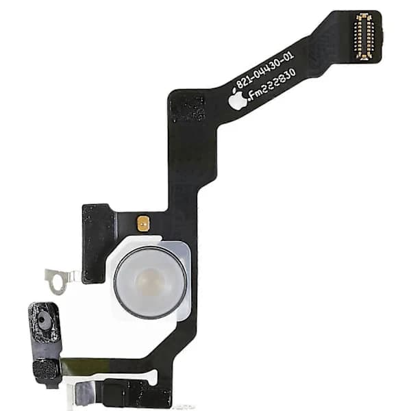 Til iPhone 14 Pro OEM Adskillelse Kamera Blitz Flexkabel Udskiftningsdel