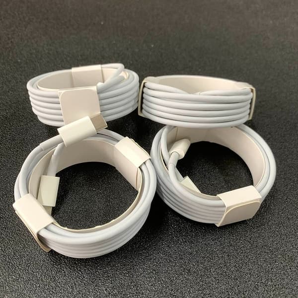 4-pack USB-C till Lightning-kabel för iPhone 14/13/12/11 1m 20W Vi 1 meter