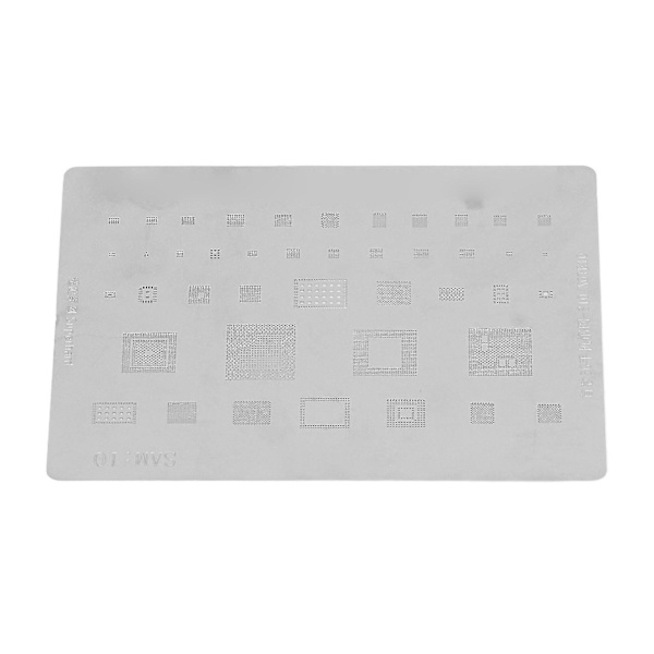 Uudelleenpallointi Stencil Cpu Rework Net Ruostumaton Teräs Juotos Rework Malli Matkapuhelimen Korjaukseen