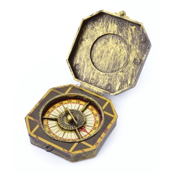 Bristol Novelty Fejk Piratkompass One Size Brun/Guld Brun/Guld One Size