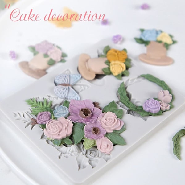 Blomster Fondantformar