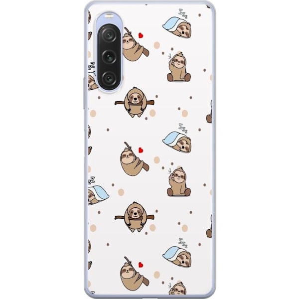 Sony Xperia 10 V Gennemsigtigt Cover Dovendyr