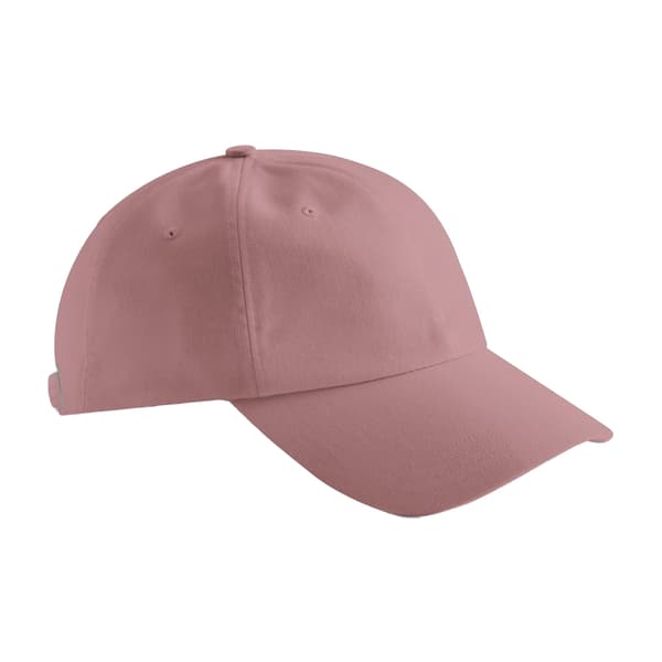 Beechfield Organisk Bomull Baseballcaps En Størrelse Rosa Rosa