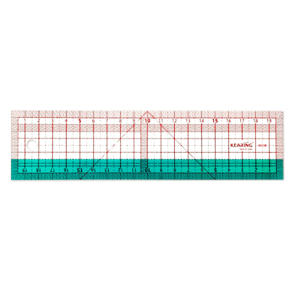 Grafisk lineal 20cm