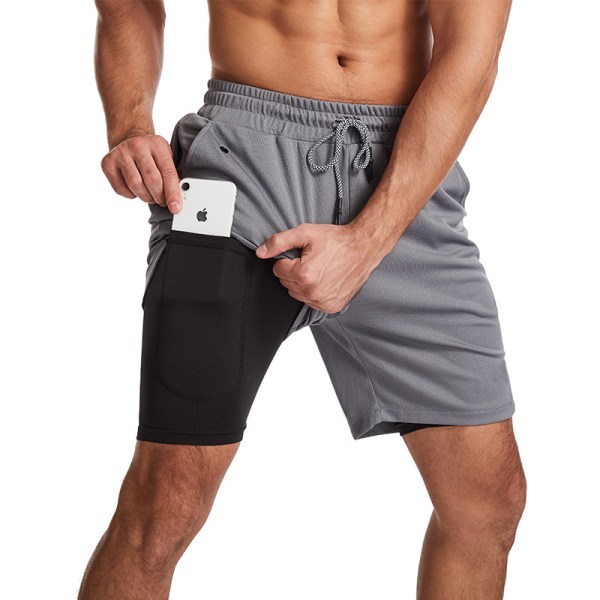 Shorts Herr Badbyxor Quick Dry 2 i 1 Beach Shorts Surfing