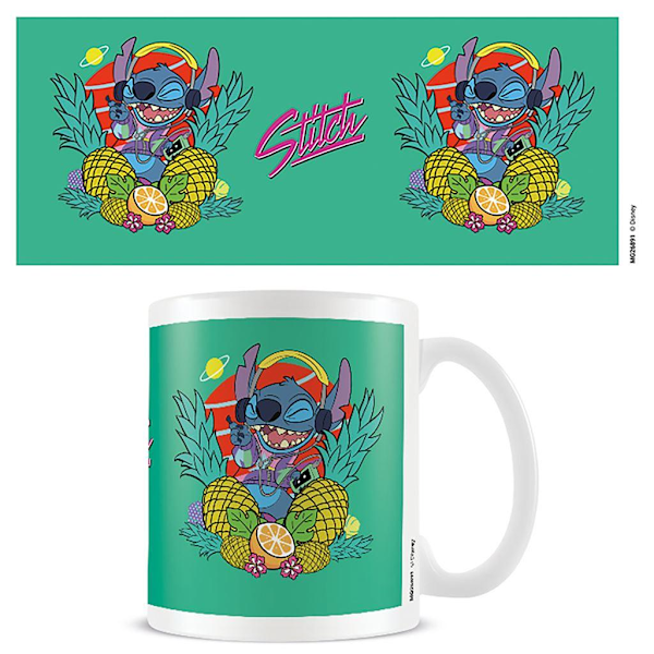 Lilo & Stitch You´re My Fave Krus One Size Grønn/Gul/Oransje Grønn/Gul/Oransje One Size Black