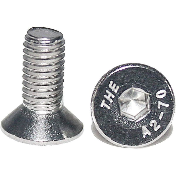 M8 X 14 Mm Upotusruuvit Kuusiokolokannalla (25 Kpl) - Din 7991 - Iso