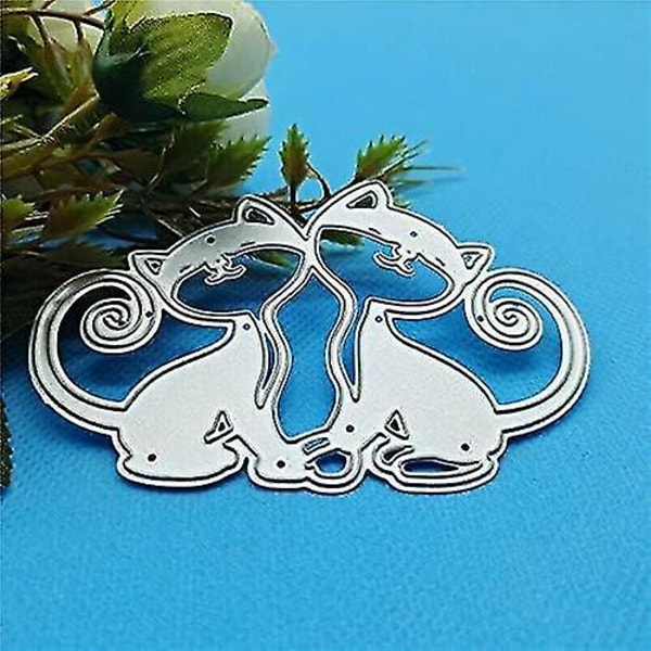 Animal Cat Metal Cutting Dies For Diy Scrapbooking Album Embossing Photo Craft Paper Cards Decorative Craft