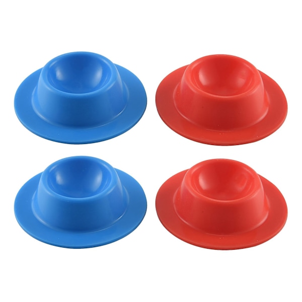 4 stk. Silikon Egg Cups i moderne design Holdere Sæt Servering Køkken Kogte Æg Morgenmad(tilfældig C