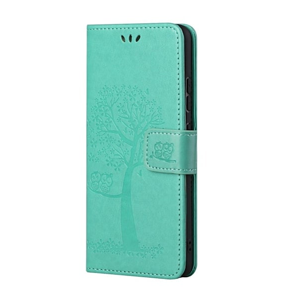 Xiaomi 11T / 11T Pro Etui Trykt Læder Grøn