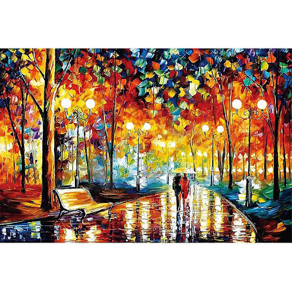 Palapeli, romanttinen katukuva 1000 kpl 70*50cm
