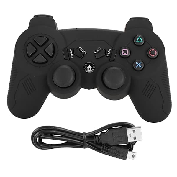Trådlös Bluetooth Gamepad för PS3 med dubbel vibration och kroppsrörelsekontroll[co]
