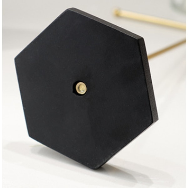 Nordic Style T-Shaped Necklace and Earring Display Stand with Detachable Base for Home Bracelet Jewelry Storage, Black