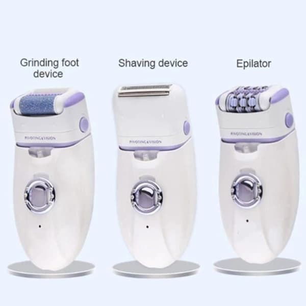 INN® 3 i 1 elektrisk epilator Avtakbar Vaskbar multifunksjon[CO]