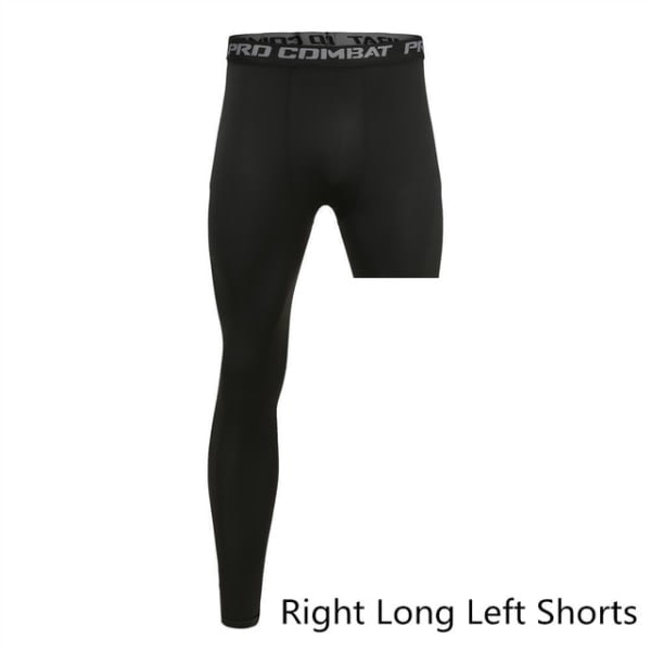 Mænd Base Layer Træningsbukser Kompression Løbe Tight Sport Hvid XXL