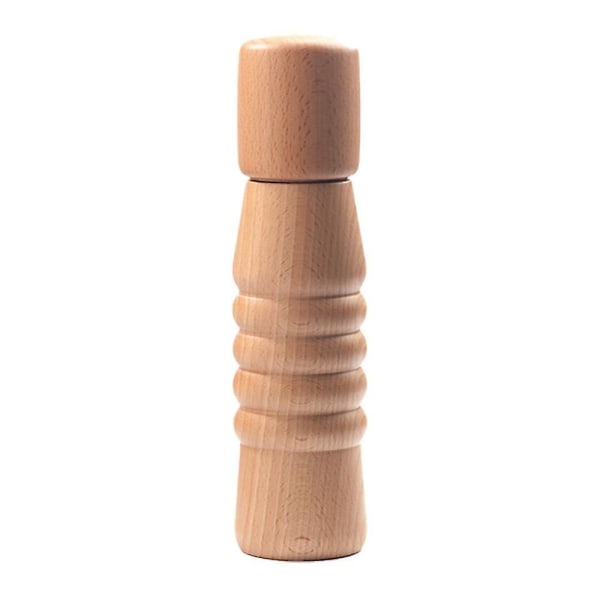 Straight Waist Acacia Wooden Pepper Or Salt Mill,manual Spice