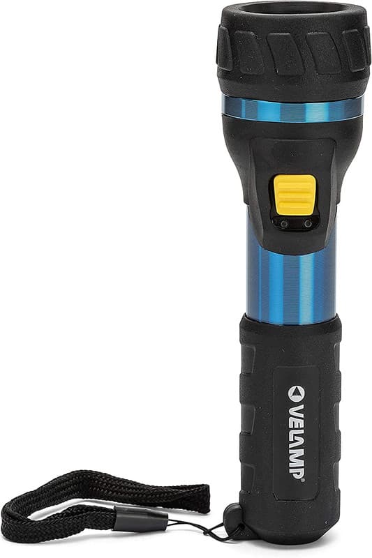 Hyper aluminium LED lommelygte med komfortabel spids.
