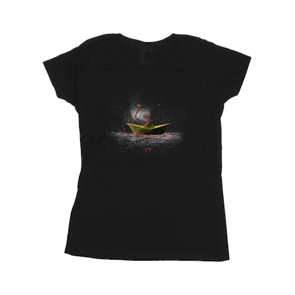 It Dame/Kvinde Pennywise Båd Bomulds T-shirt L Sort Black L