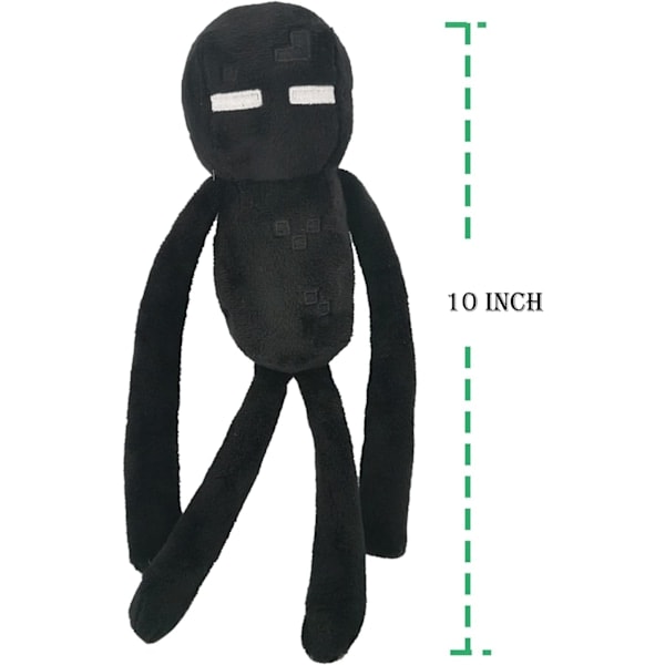 Enderman Creeper Pehmolelu 25 cm / 18 cm Enderman Creeper 2 kpl nukkeja