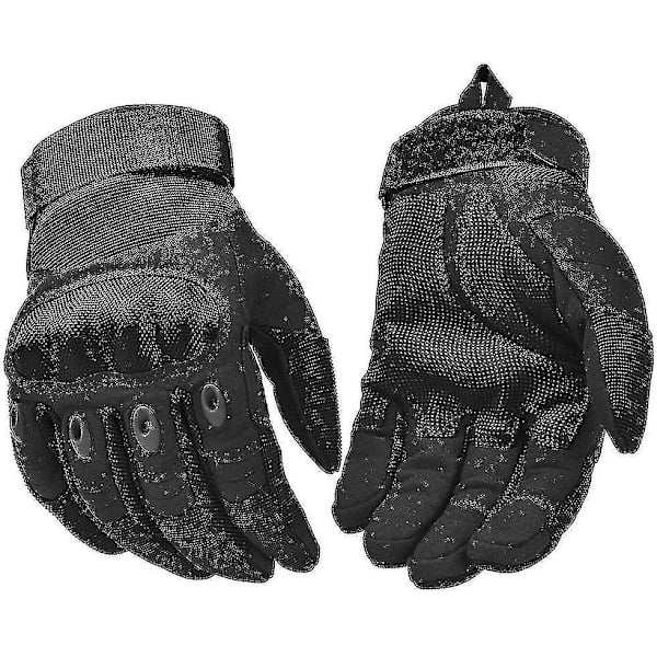 Motorsykkelhansker, Hard Knuckle Touch Screen Hansker Motorsykkelhansker Motorsykkel Atv Riding Full Finger Hansker For Menn