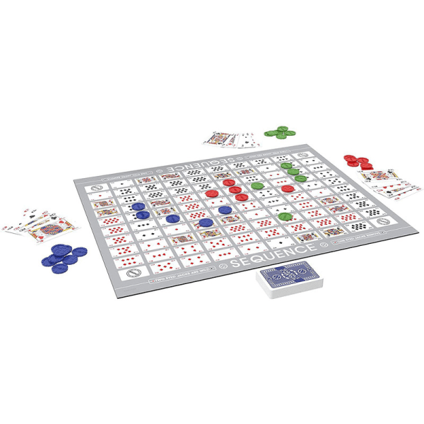 Sequence - Originalt Sequence-spel med hopfällbar spelplan