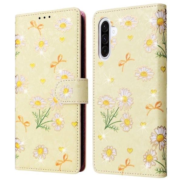 Samsung Galaxy A16/A26 5G Fodral RFID Gul Daisy