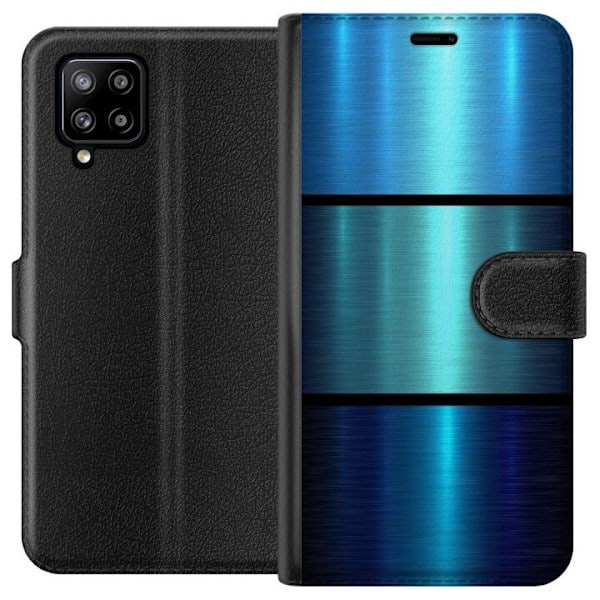 Samsung Galaxy A42 5G Wallet Case Blue