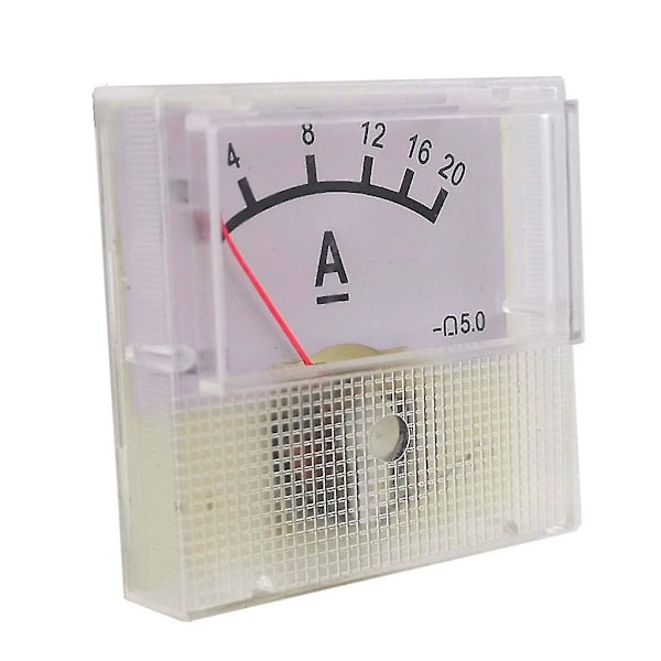 Amperemätare för likström Analog strömmeter Panel Mekanisk pekartyp för industri