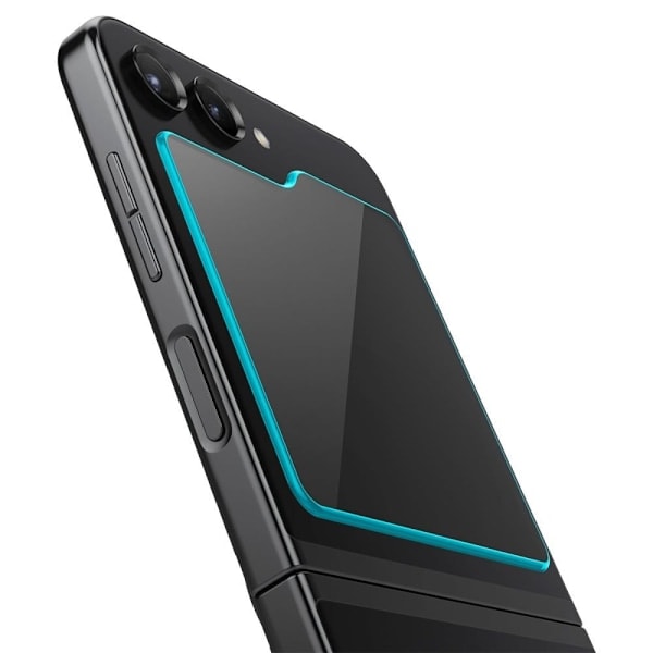 Spigen Galaxy Z Flip 5 2-PACK Näytönsuoja \"Ez Fit\" GLAS.tR