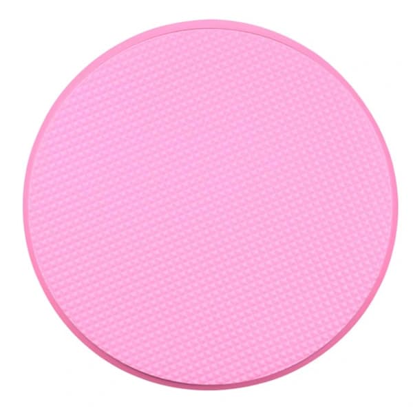 Stor rund silikonform - Rund kakeform rosa[CO]