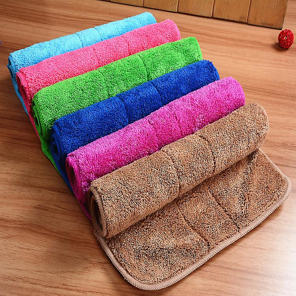 Mikrokuitupuhdistusliina, 6 kpl, koko: 25*35 cm