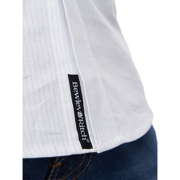Bewley & Ritch Dewey Stripet Oxford Skjorte L Hvit L