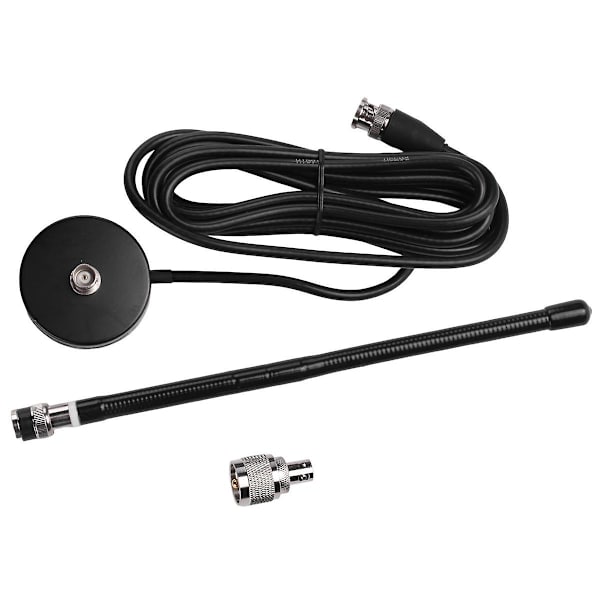 Cb-antenn 27mhz mjuk piska magnetbas Bnc Pl259-kontakt Cb-antenn för Cobra
