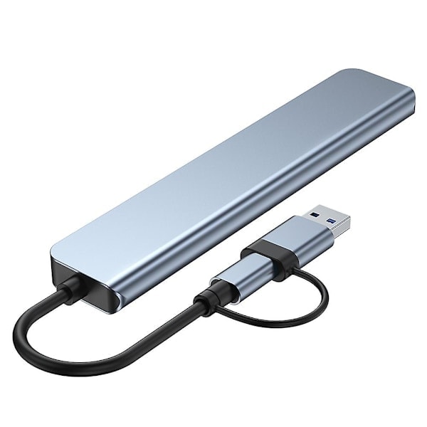 Multiport USB Hub 3.0 Multi USB -jakaja 4 USB C -porttia 3.0 2.0 -porttia PC-kannettavan tietokoneen hubille