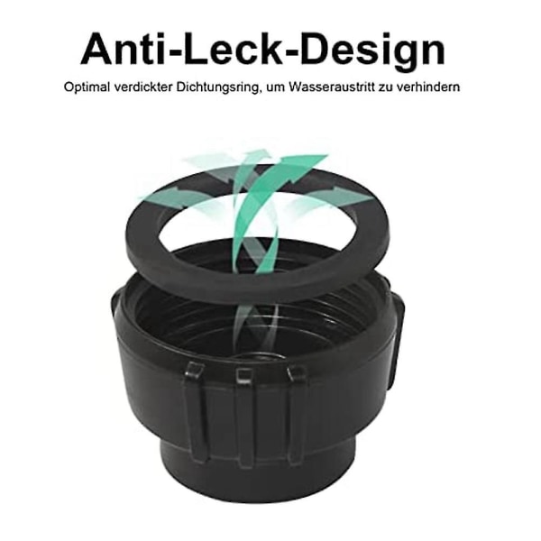 Vattenfilter trädgårdsslang, 3/4 tum vatten -filter vattenfilter set med 5 filterinsatser + 2 snabba A