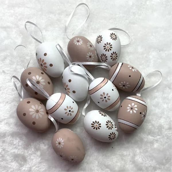 B Påske DIY Håndmalte Egg Førskole Malingsleker Simulering Egg Maleegg