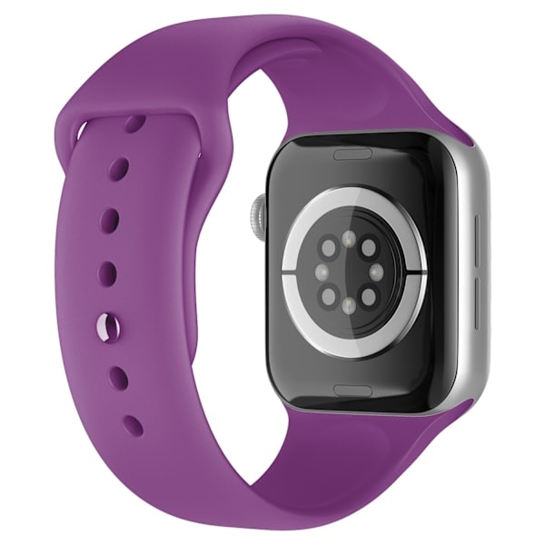 Apple Watch 38/40/41 mm Silikoni Ranneke (S/M) Lila