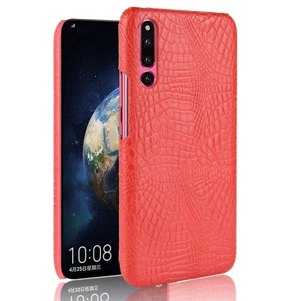 Huawei P30 - Krokotiilikuvioinen kuori - Punainen Red Punainen