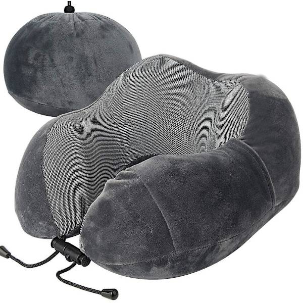 Skumpude til nakken - Memory Foam nakkestøtte til rejser og hjemmekontorer