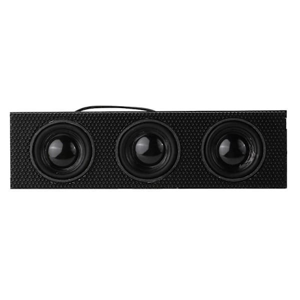 5,25 tommers stereo surroundhøyttaler PC frontpanel datamaskin innebygd mikrofon musikkhøyttalere
