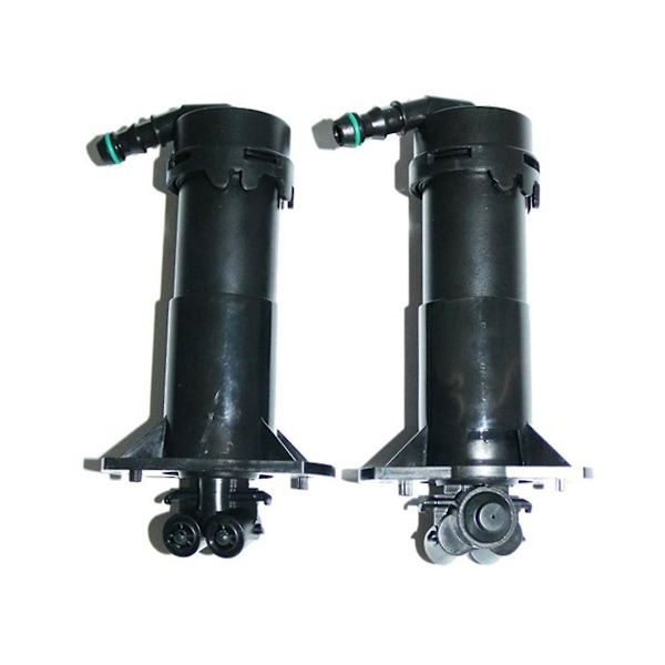 2 stk. Bilstyling Forlygte Vaskeløft Cylinder Spray Dyse Jet Til 2007-2015 4l0955101 4l0955102