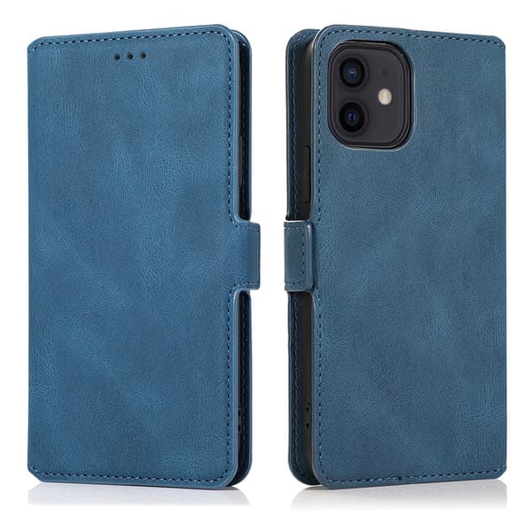 iPhone 12 - Stylish Floveme Wallet Case Brun