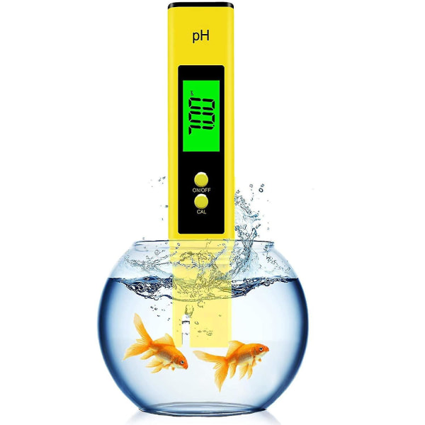 Ph Digital Meter, Backlight Ph Meter High Precision Water Tester With, Adapted To The Design Of Ph T