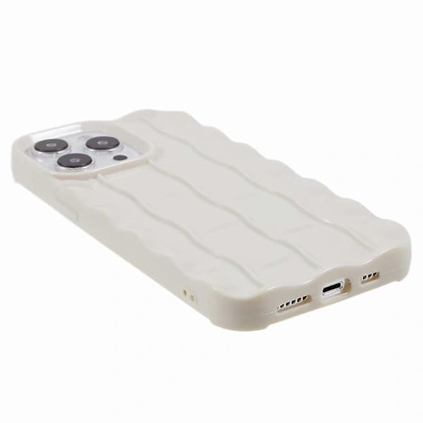 Til iPhone 13 Pro Mobilcover 3D-striber Mønster Blød TPU Anti-ridse Bagside[co]